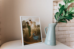 Holy Family at Sunset  // Print