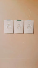 Load image into Gallery viewer, Holy Family Hearts // Individual Prints
