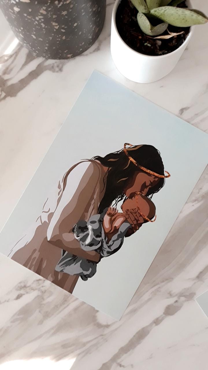 Mary, Mother of God // Print