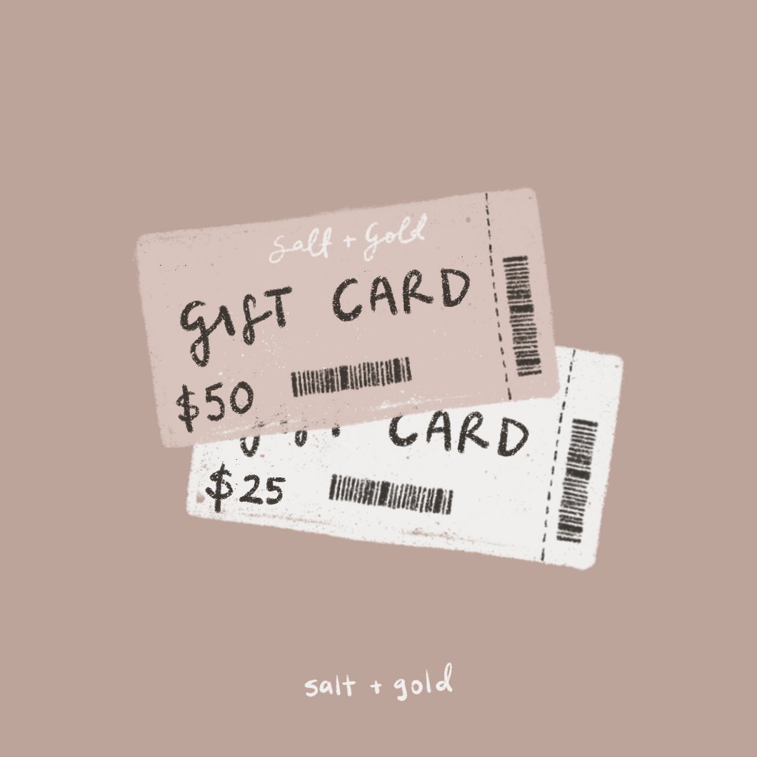 Salt + Gold Gift Card