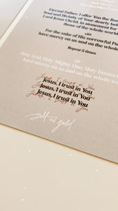 Divine Mercy // Prayer Card